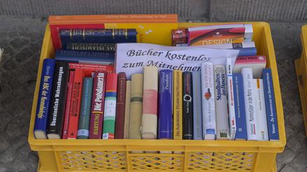 Bücher zu verschenken. 