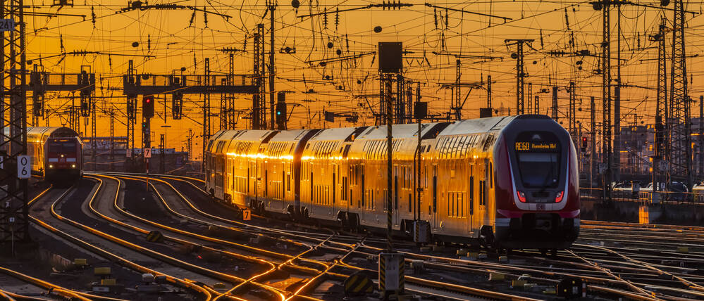 Gleisvorfeld am Hauptbahnhof Frankfurt am Main (Symbolbild).