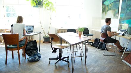 Die Zahl der neu gegründeten Start-ups in Berlin ist im ersten Halbjahr gewachsen (Archivbild)