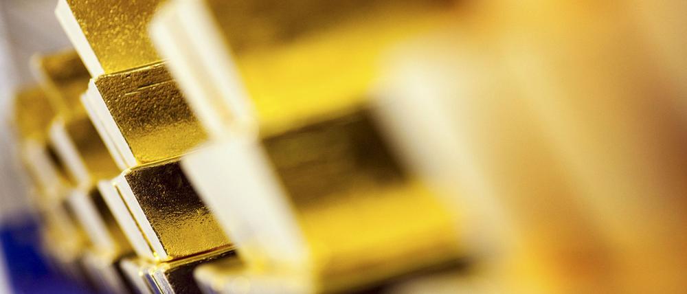 Begehrtes Investment in unsicheren Zeiten: Deutsche Börse verwahrt wieder mehr Gold für Anleger (Archivbild)