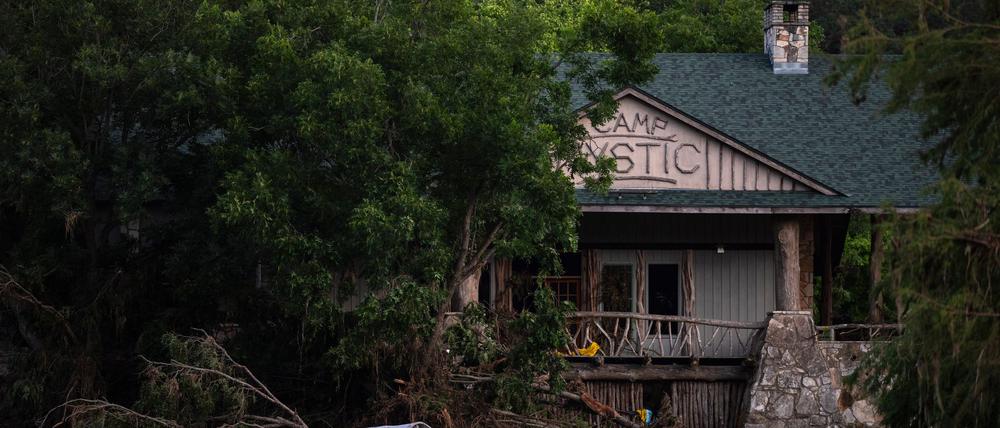 Das „Camp Mystic“ am Guadalupe River wurde von den Überschwemmungen überrascht.
