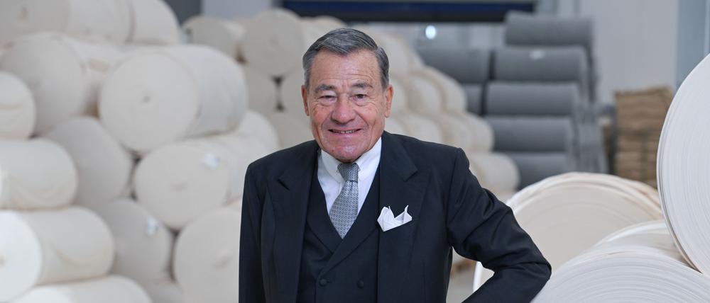Durch regelmäßige öffentliche Auftritte ist Wolfgang Grupp senior einer der bekanntesten Kaufleute Deutschlands. (Archivbild)