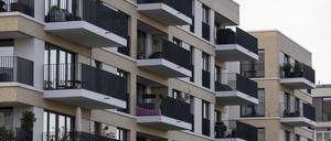 Wohnhäuser im Zentrum von Berlin.