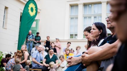 Die Potsdamer Grünen bei ihrem Sommerempfang am vergangenen Wochenende. 