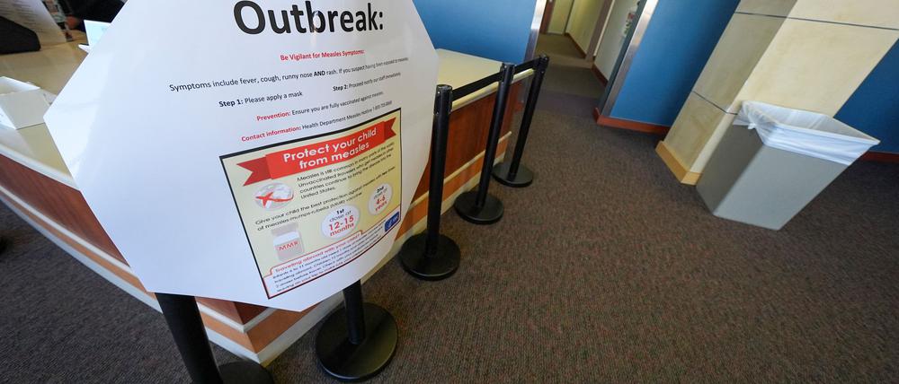 Die Masern breiten sich in den USA weiter aus. (Archivbild)