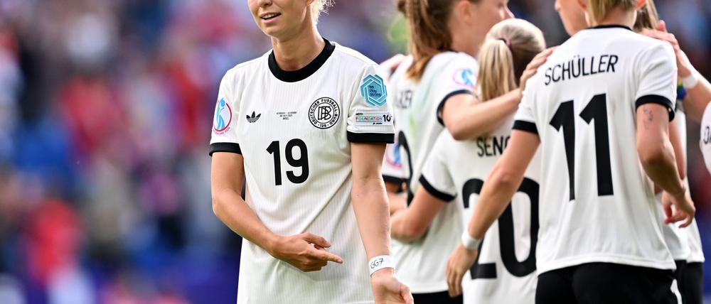 Kein Tor, aber top in Form: Klara Bühl.