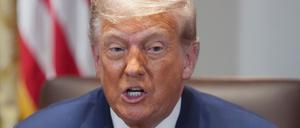 Trump wirft Putin vor, eine Menge Blödsinn zu erzählen. 