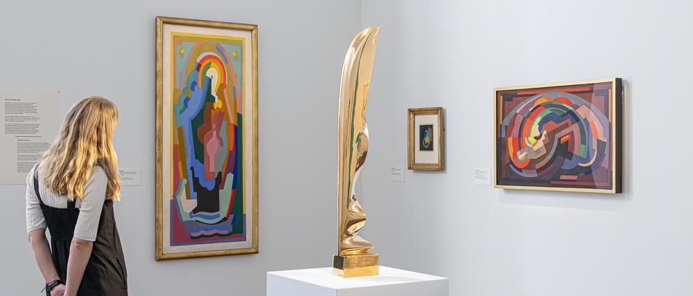Nach langer Zeit wiedervereint: die Arbeiten der Gruppe „Abstraction-Création“, hier mit Werken von Albert Gleizes und Etienne Beothy.