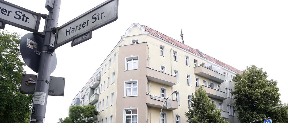 Die Harzer Straße in Neukölln.