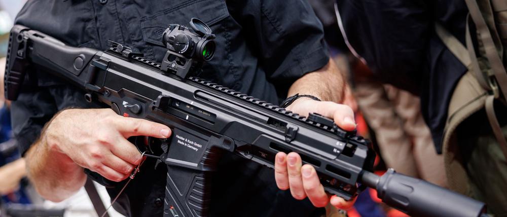 Die Nachfrage nach Waffen von Heckler & Koch ist gestiegen.