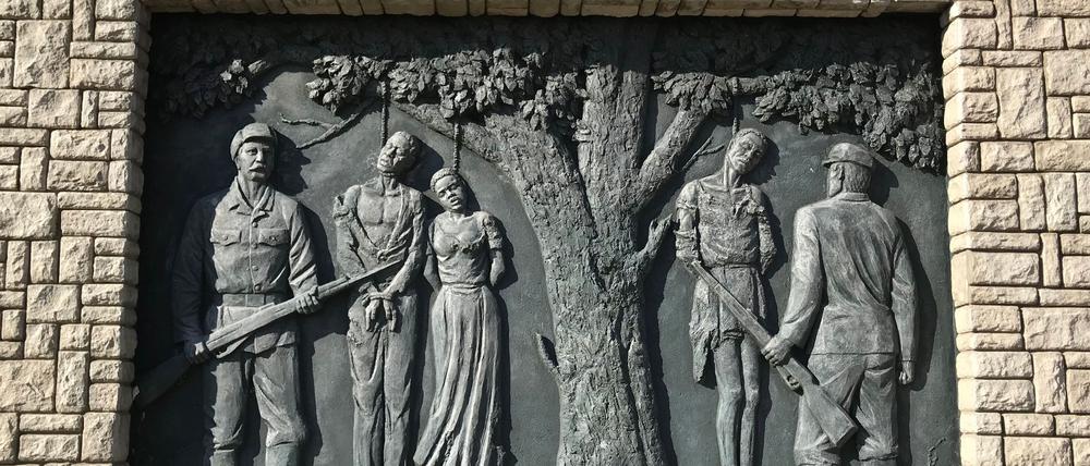 In der namibischen Hauptstadt Windhoek erinnert ein Denkmal an deutsche Kolonialverbrechen - die SPD fordert ein Mahnmal auch für Berlin. (Archivfoto)