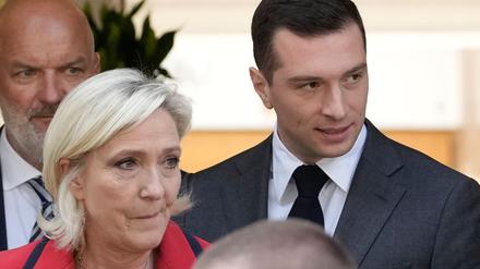 Das rechte Rassemblement National steht im Visier der Finanzfahndung (Archivbild).