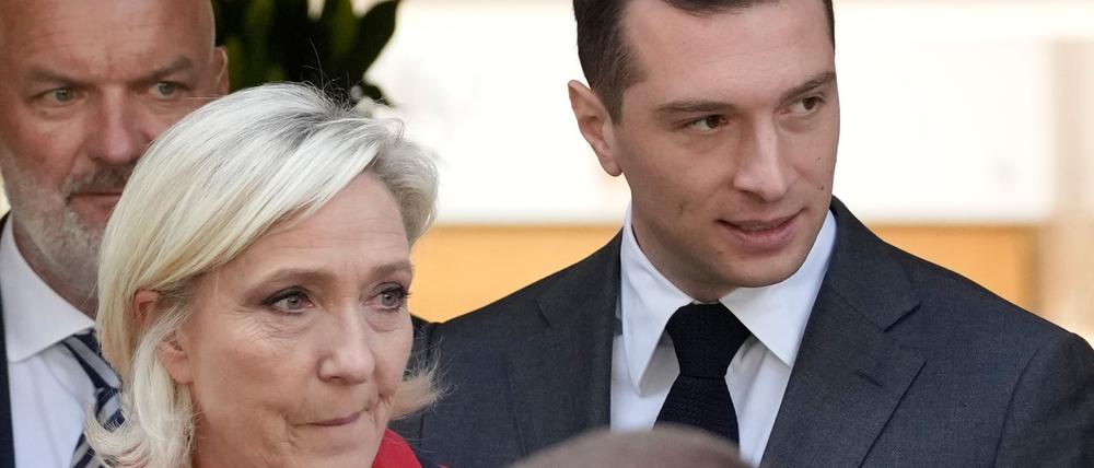Das rechte Rassemblement National steht im Visier der Finanzfahndung (Archivbild).