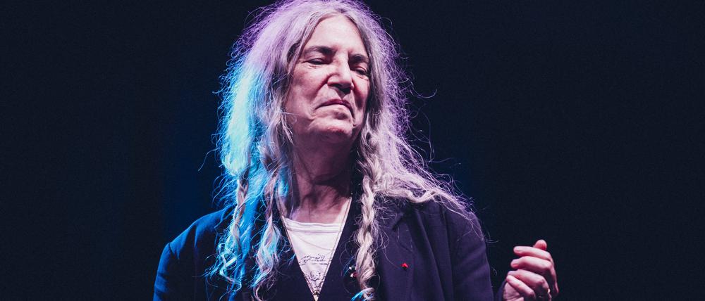 Singer-Songwriter Patti Smith 2015 in Mailand.