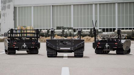 Militärroboter: Arx Robotics entwickelt autonome, unbemannte Militärfahrzeuge.