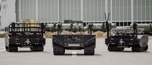 Militärroboter: Arx Robotics entwickelt autonome, unbemannte Militärfahrzeuge.