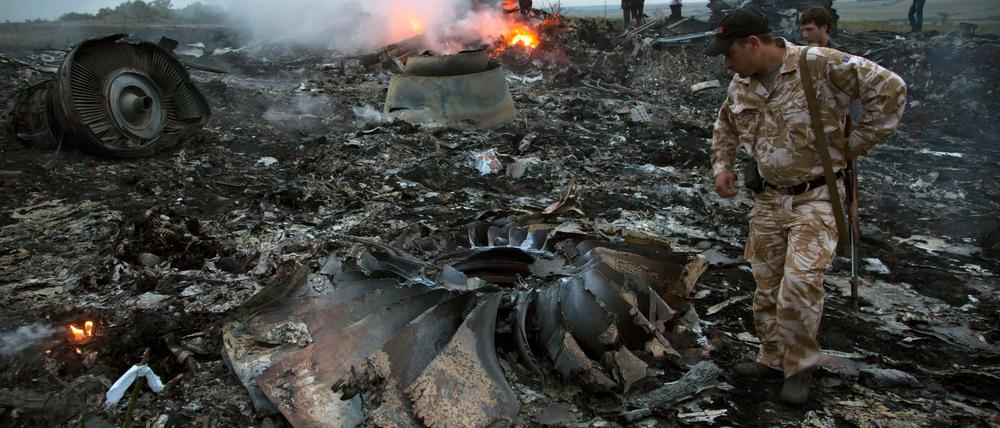 Elf Jahre ist der Abschuss der Passagiermaschine über der Ostukraine bereits her. (Archivbild)
