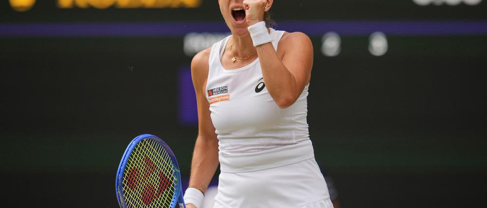 Belinda Bencic darf jubeln.