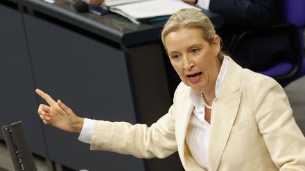 Alice Weidel im Bundestag