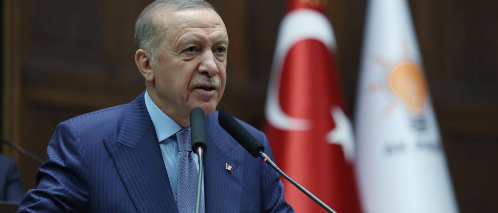 Der türkische Staatschef Erdogan.