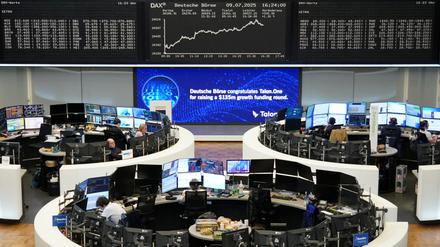 Die Börse in Frankfurt
