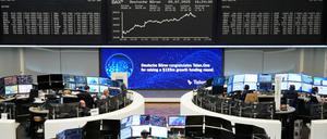 Die Börse in Frankfurt