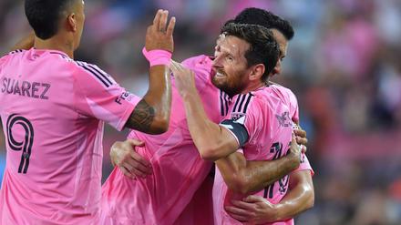Lionel Messi traf doppelt für Inter Miami - und schrieb damit MLS-Geschichte.