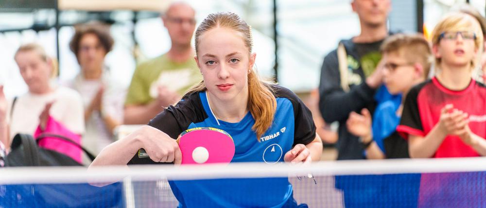 Nach dem abgewiesenen Einspruch: Josephina Neumann verpasst mit dem TTC Berlin Eastside das erhoffte Triple.