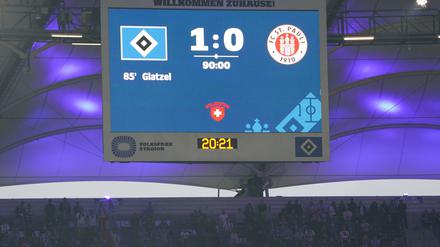 Das Derby ist zurück: der HSV spielt gegen Pauli.