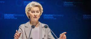 Von der Leyen in Rom. 