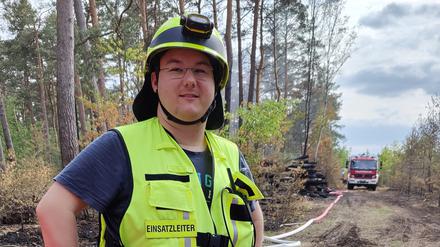 Philip Schega, Ortswehrführer Treuenbrietzen
