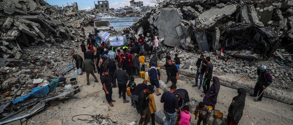 Die humanitäre Lage im Gazastreifen ist katastrophal: Ein Deal der EU mit Israel soll sie nun verbessern. (Archivbild)