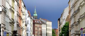 Altbaufassaden in Berlin-Mitte