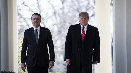 Freunde im Geiste: Donald Trump und Jair Bolsonaro.