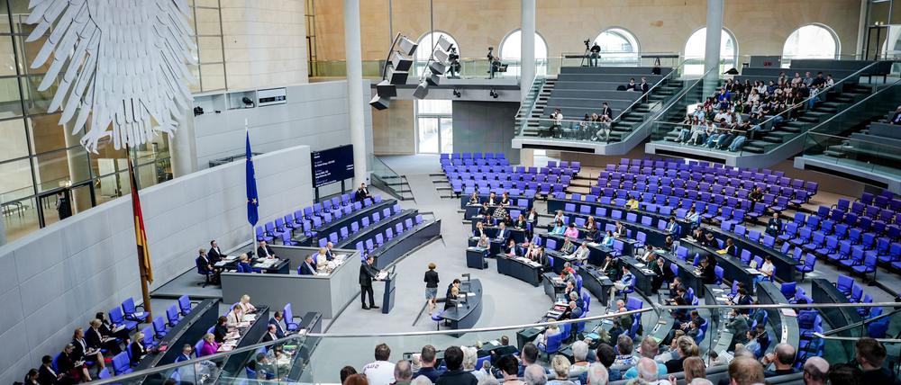 Der Bundestag stimmte mit breiter Mehrheit für die Enquete-Kommission