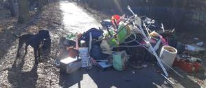 Spandau, Hakenfelde. Eine Unverschämtheit.