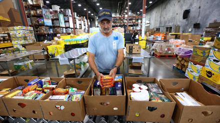 Viele Menschen in den USA sind auf Lebensmittelspenden der Tafeln angewiesen.