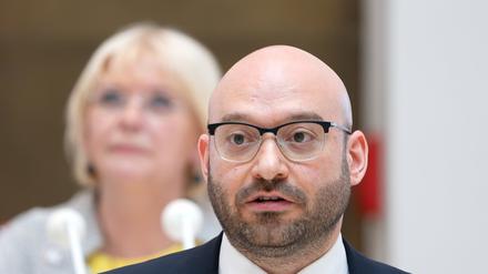 Rene Wilke (parteilos), Brandenburgs Minister des Inneren und für Kommunales.