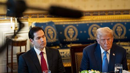 US-Präsident Trump und Außenminister Rubio