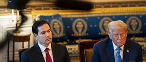 US-Präsident Trump und Außenminister Rubio
