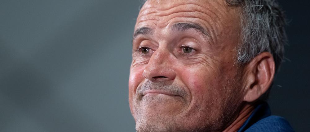 Der allseits bewunderte Luis Enrique sagt vor dem Finale: „Ich bin kein Star als Trainer.“