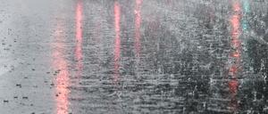 Mit Regen ist am Wochenende zu rechnen. (Archivbild)