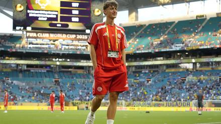 Auf der großen Bühne. Nach dem Abstieg mit Ulm war Maurice Krattenmacher mit dem FC Bayern bei der Klub-WM in den USA: