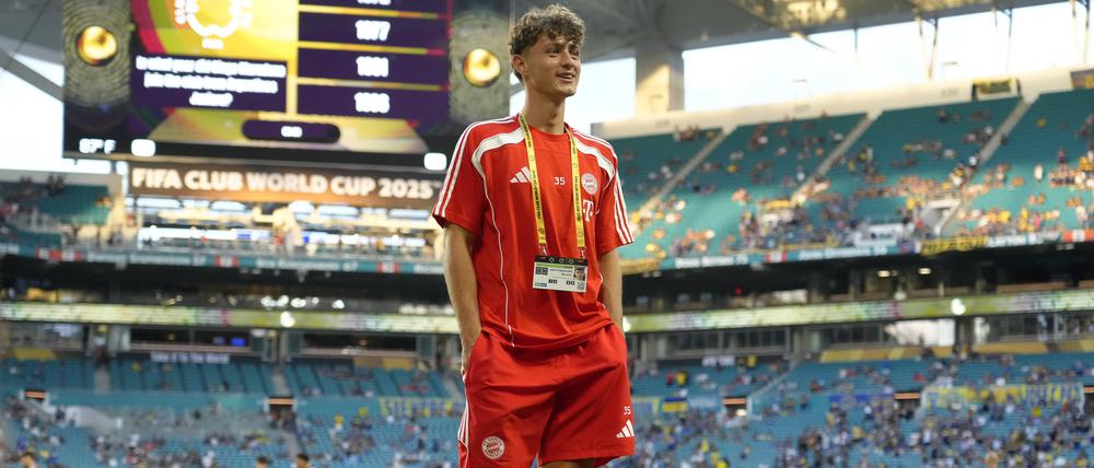 Auf der großen Bühne. Nach dem Abstieg mit Ulm war Maurice Krattenmacher mit dem FC Bayern bei der Klub-WM in den USA: