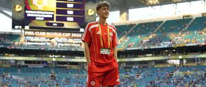 Auf der großen Bühne. Nach dem Abstieg mit Ulm war Maurice Krattenmacher mit dem FC Bayern bei der Klub-WM in den USA:
