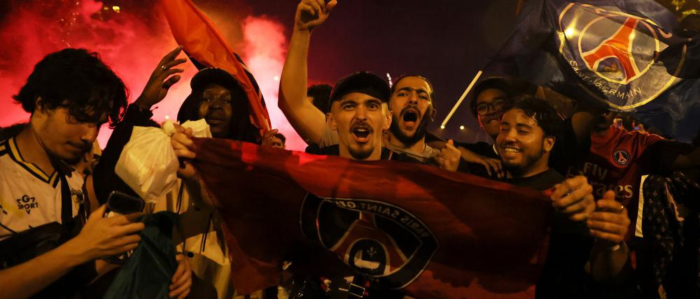 Die Polizei in Paris will zum Club-WM-Finale Ausschreitung wie nach dem Sieg von PSG in der Champions League verhindern (Archivbild).