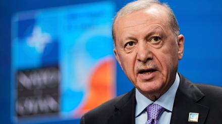 Präsident Erdogan begrüßt die Waffenniederlegung
