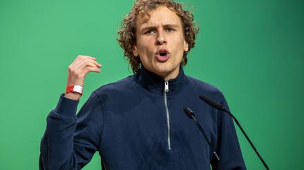 Der Co-Bundesvorsitzende der Grünen Jugend Jakob Blasel.