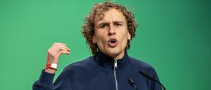 Der Co-Bundesvorsitzende der Grünen Jugend Jakob Blasel.