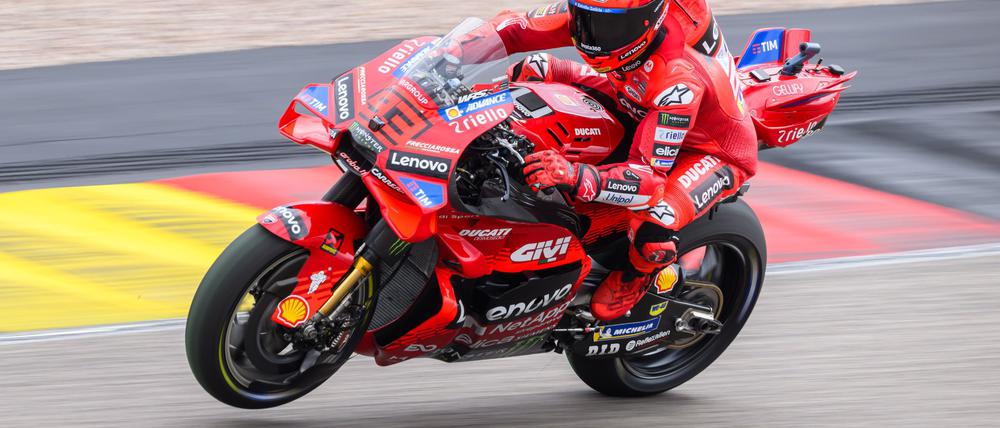 Marc Márquez ist im Sprint nicht zu schlagen.